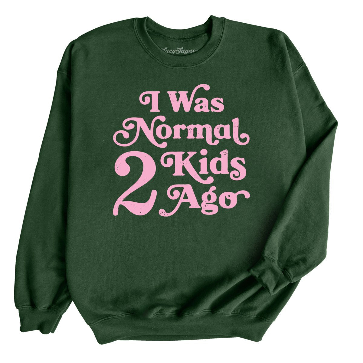 I Was Normal 2 Kids Ago - Sweatshirt