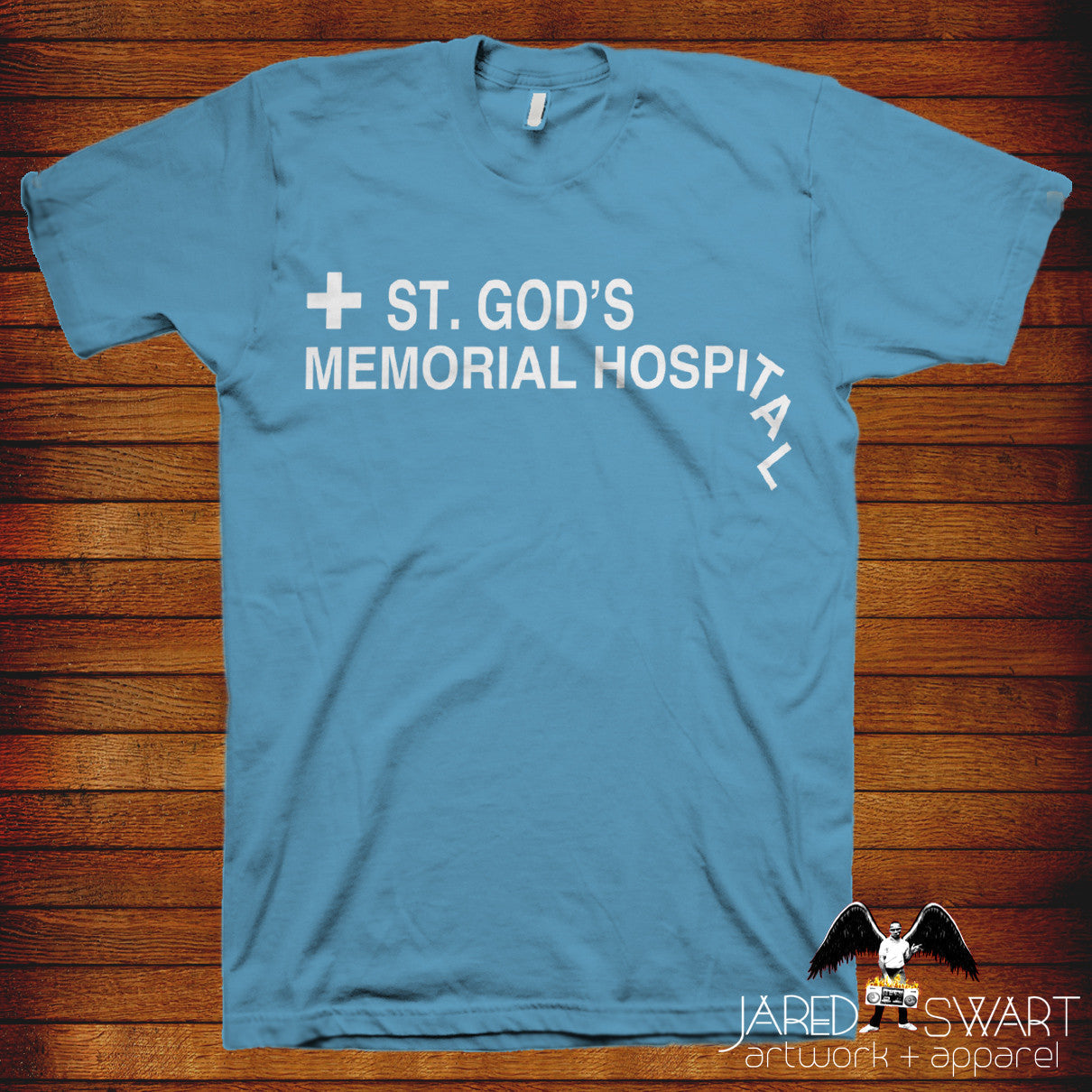 Idiocracy T-shirt "St. God's Hospital"