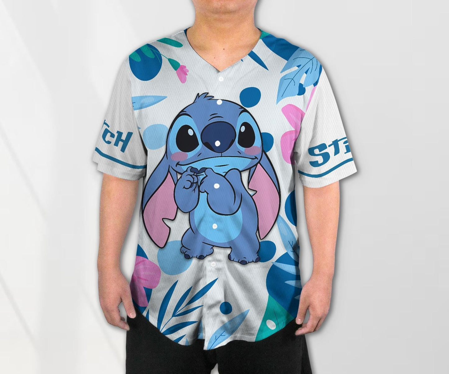 Stitch Baseball Jersey Hawaii Stitch Jersey Aloha Baseball Shirt Gifts