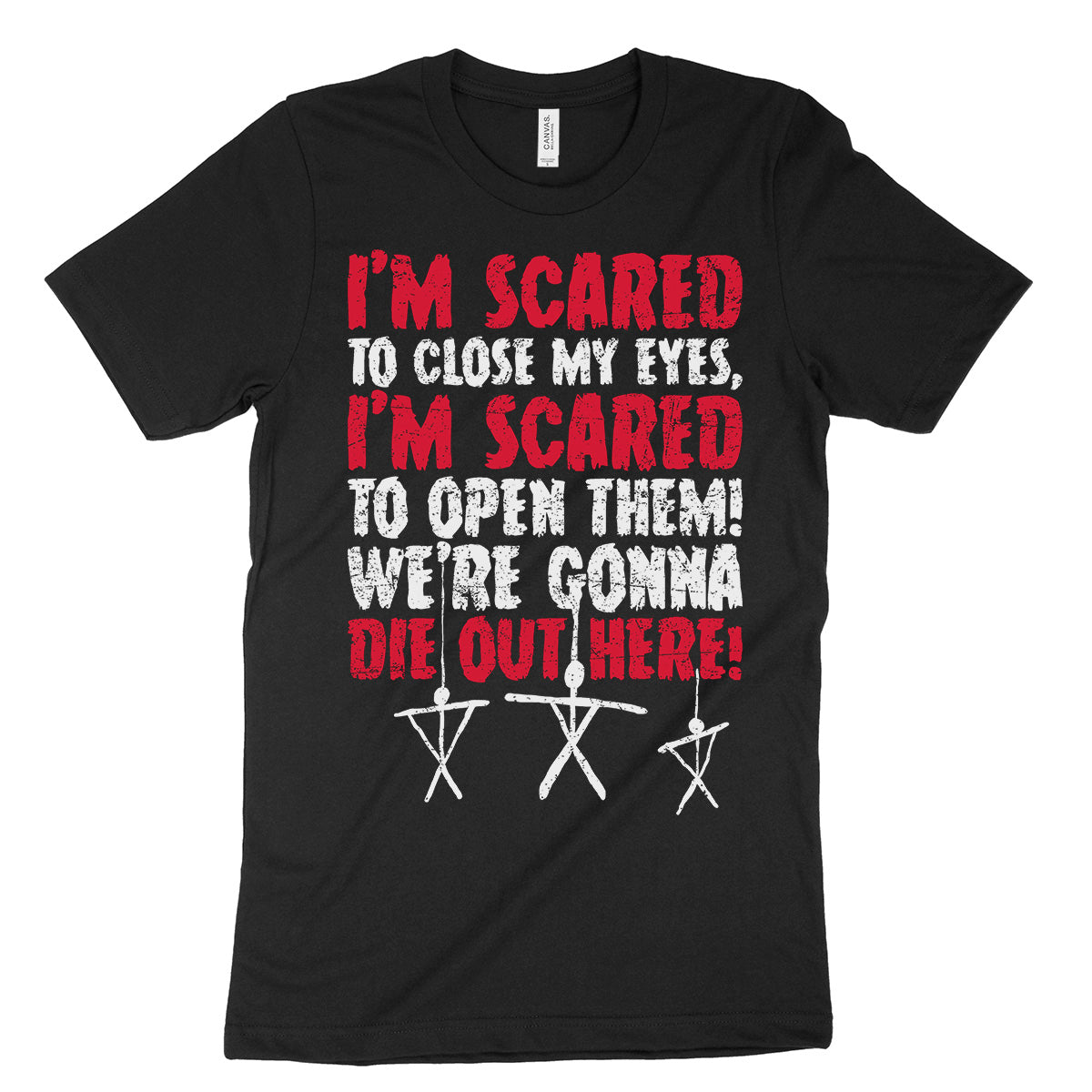 I'm Scared To Close My Eyes Witch Shirt