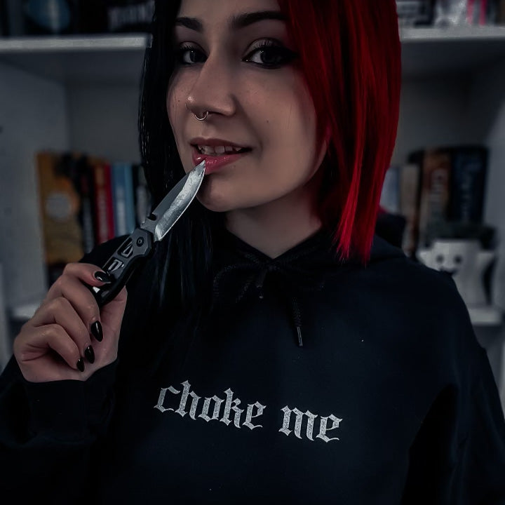 Choke Me Simple Hoodie