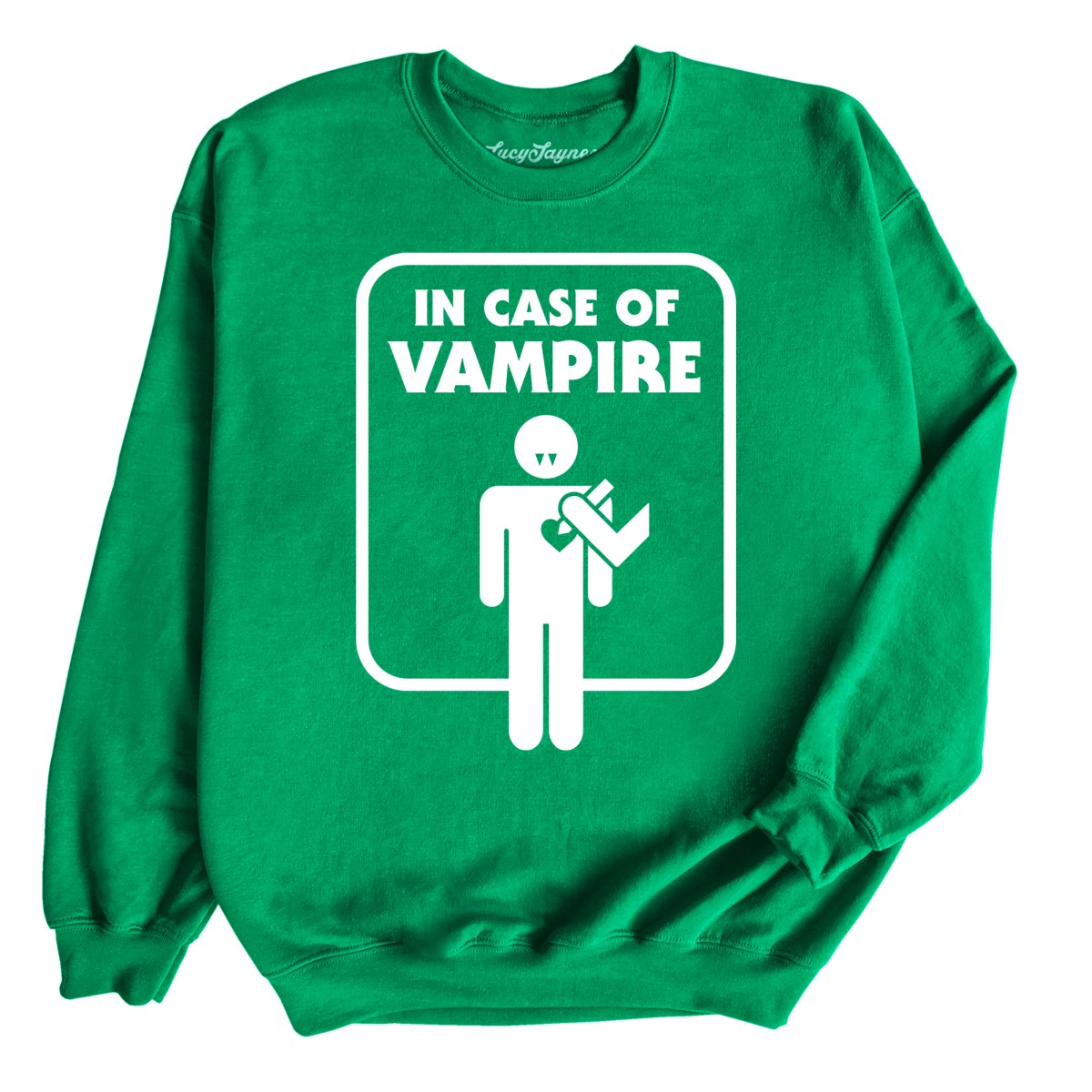 In Case of Vampire Sweatshirt