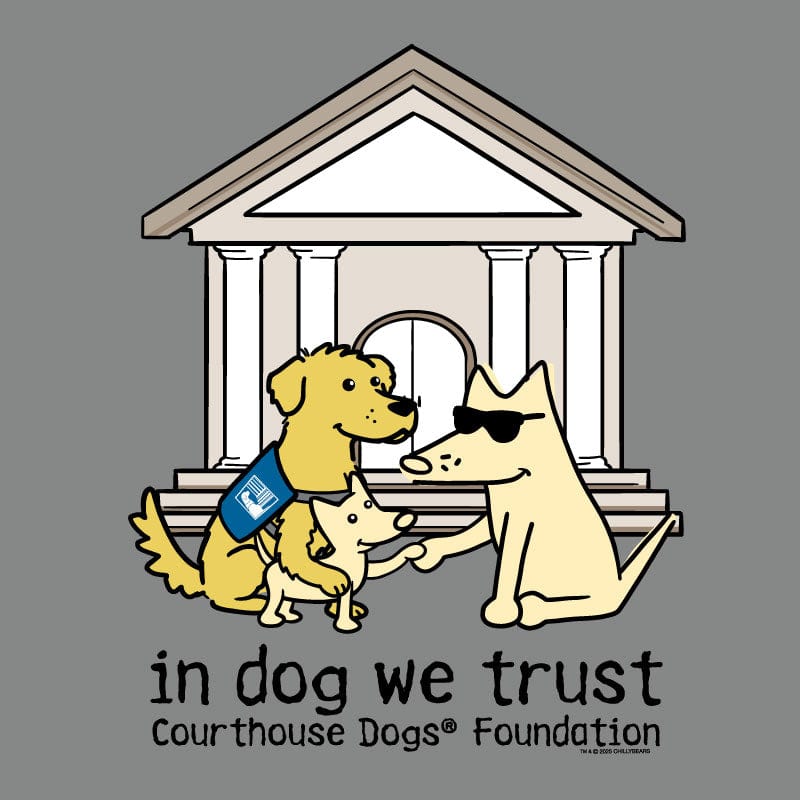 In Dogs We Trust - Ladies T-Shirt V-Neck Style001