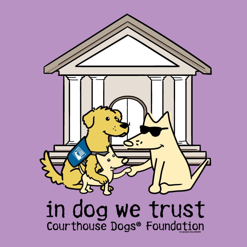 In Dogs We Trust - Ladies T-Shirt V-Neck Style001