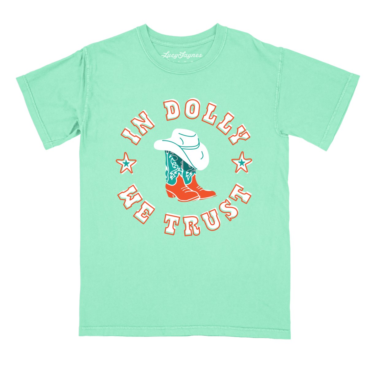 In Dolly We Trust Comfort Colors Tee