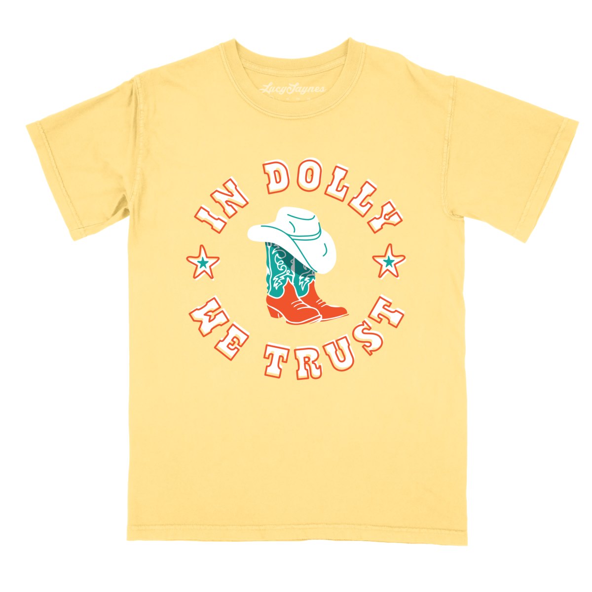In Dolly We Trust Comfort Colors Tee