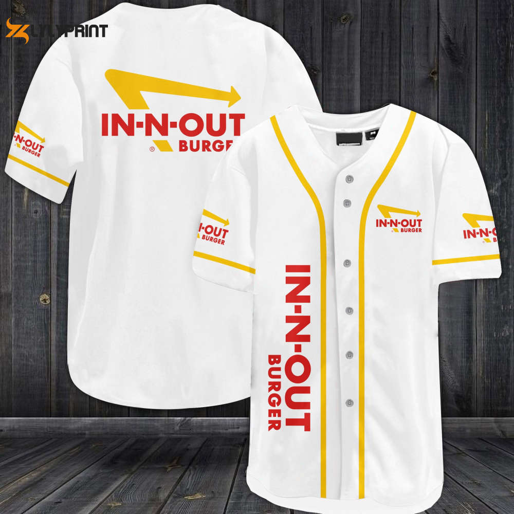 In-N-Out Burger Baseball Jersey - lylyprint.com