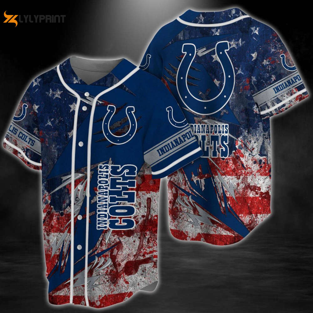 Indianapolis Colts Baseball Jersey Gift for Men Women - lylyprint.com