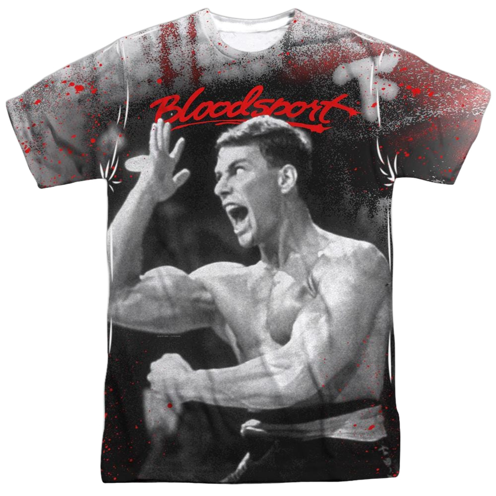 Bloodsport Intense Adult All Over Print 100% Poly T-Shirt