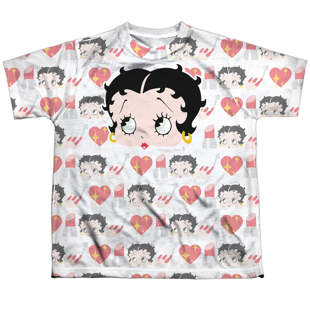 Betty Boop Symbol Sub - Youth All-Over Print T-Shirt