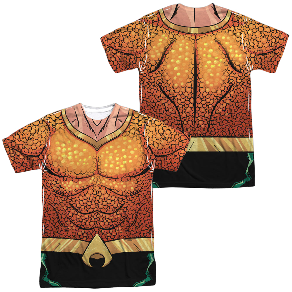 Aquaman Aquaman Rebirth Uniform (Front/Back Print) - Men's All-Over Print T-Shirt