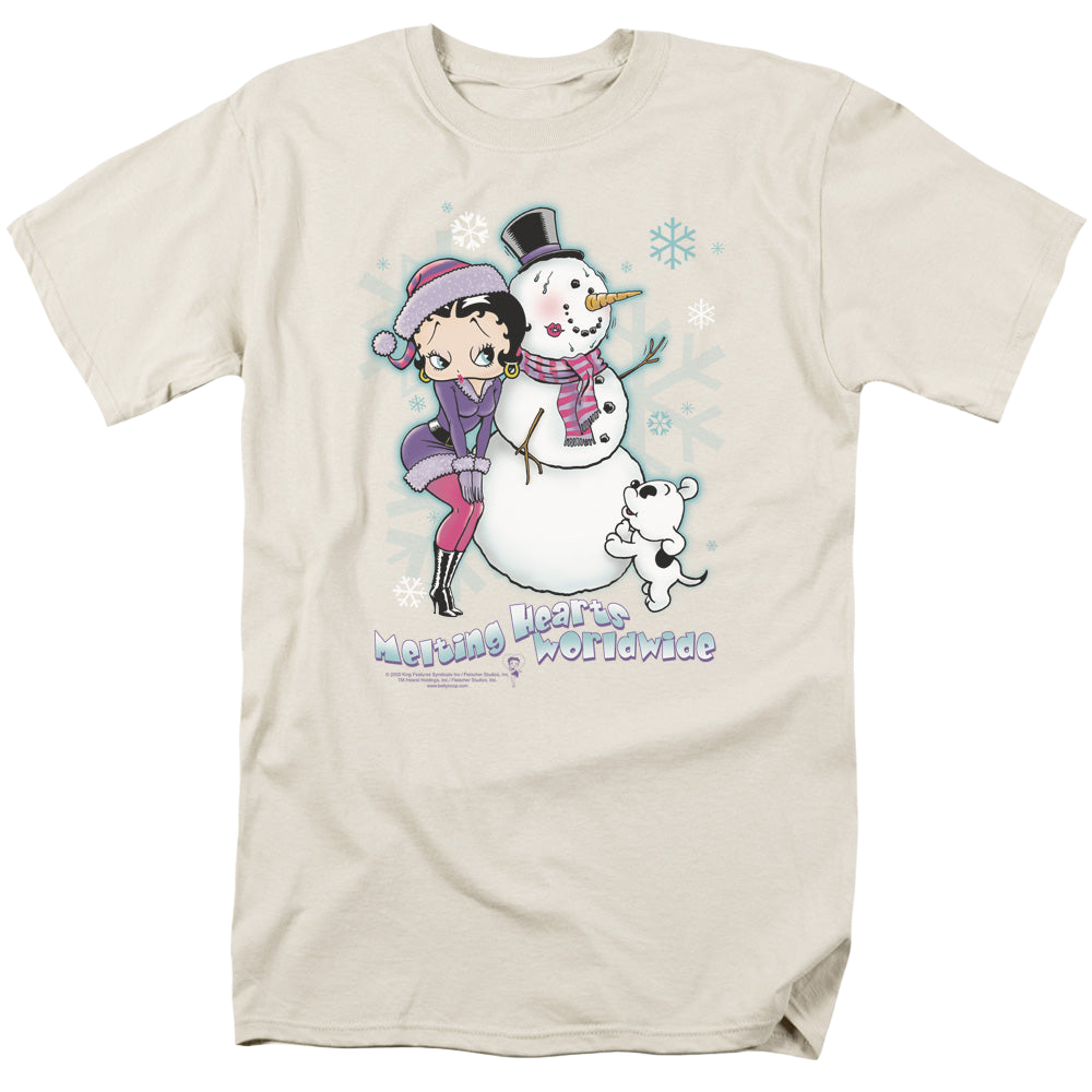 Betty Boop Melting Hearts - Men's Regular Fit T-Shirt