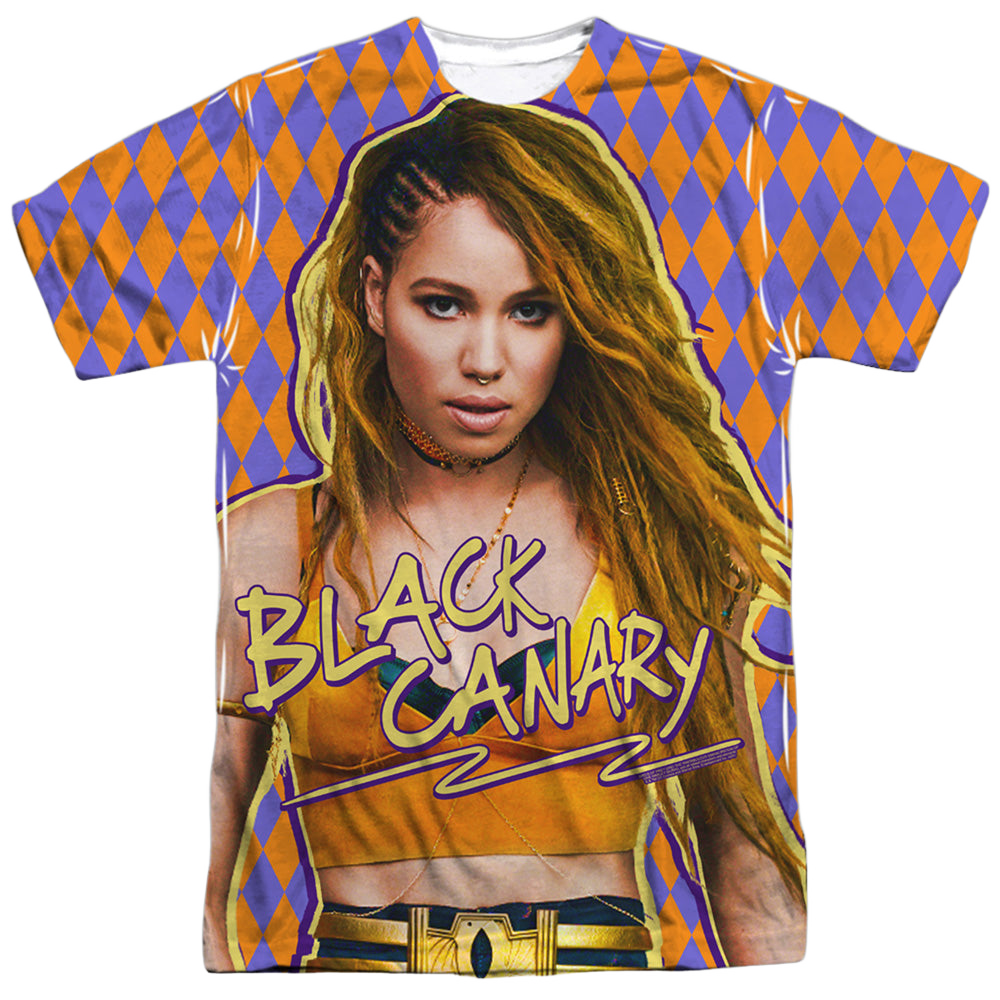 Birds of Prey Black Canary - Men's All-Over Print T-Shirt