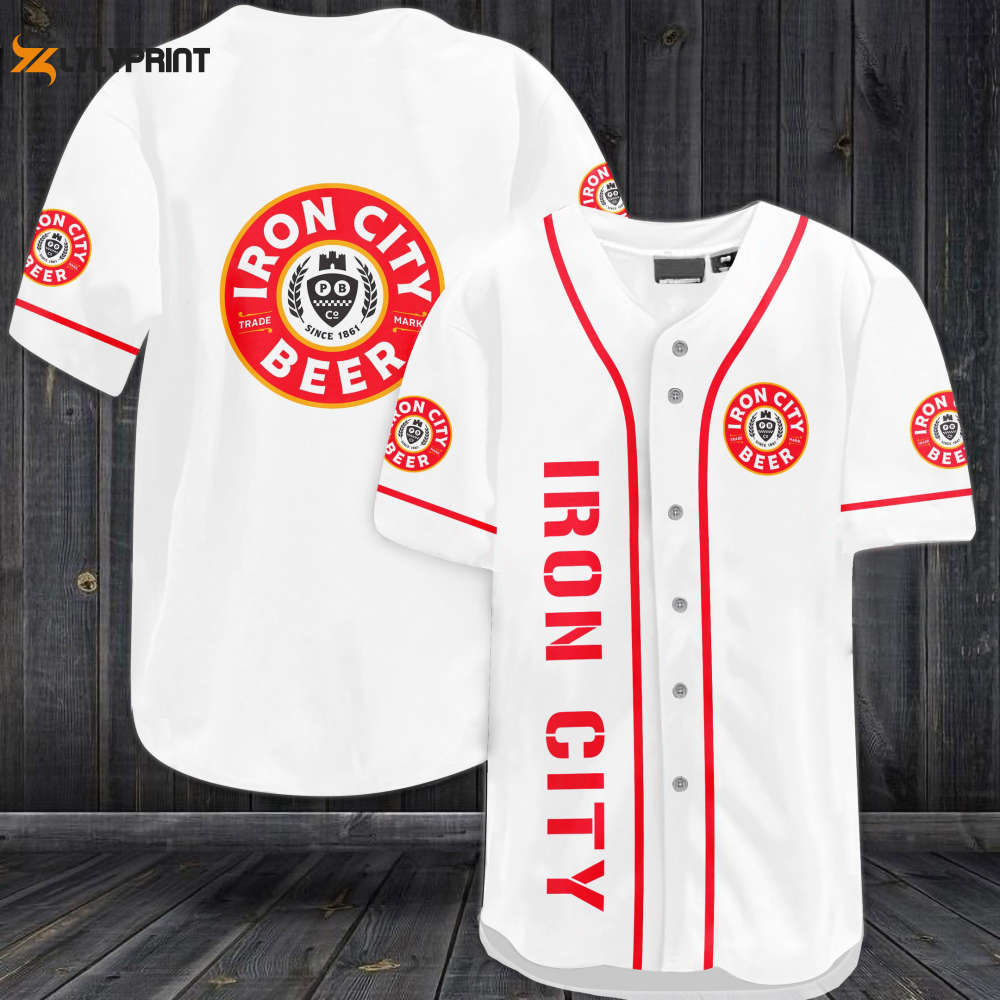 Iron City Beer Baseball Jersey - lylyprint.com