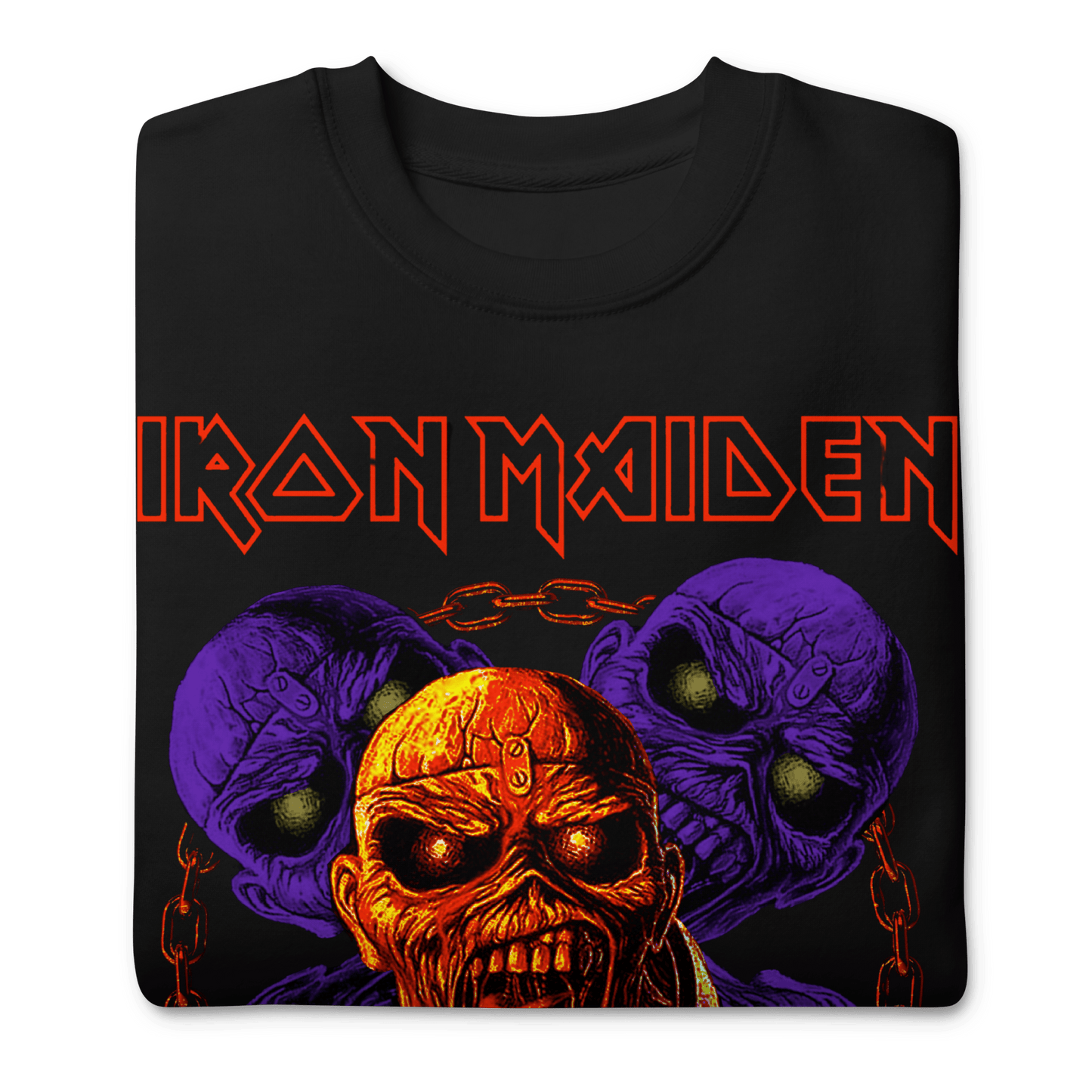 Iron Maiden Five Heads are Better Sweatshirt