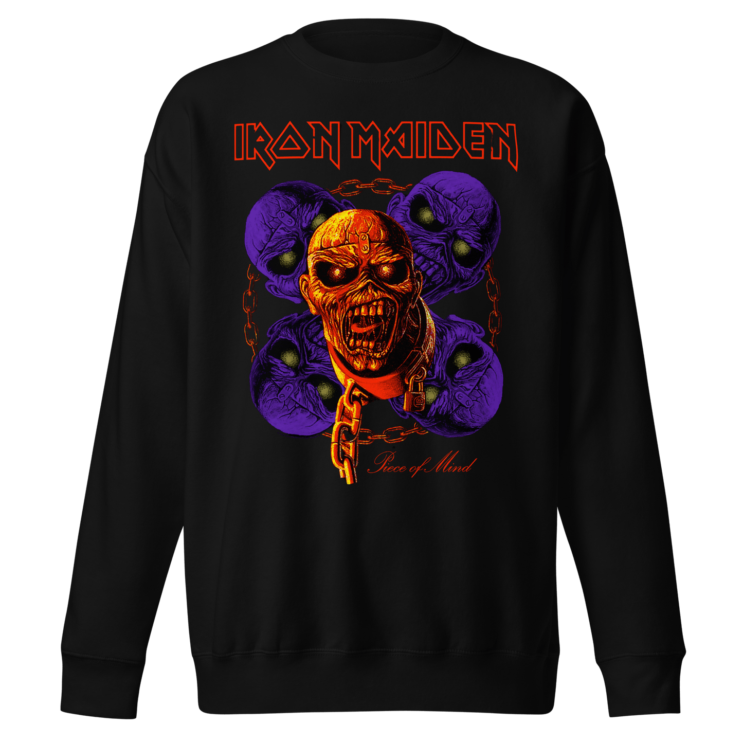 Iron Maiden Five Heads are Better Sweatshirt
