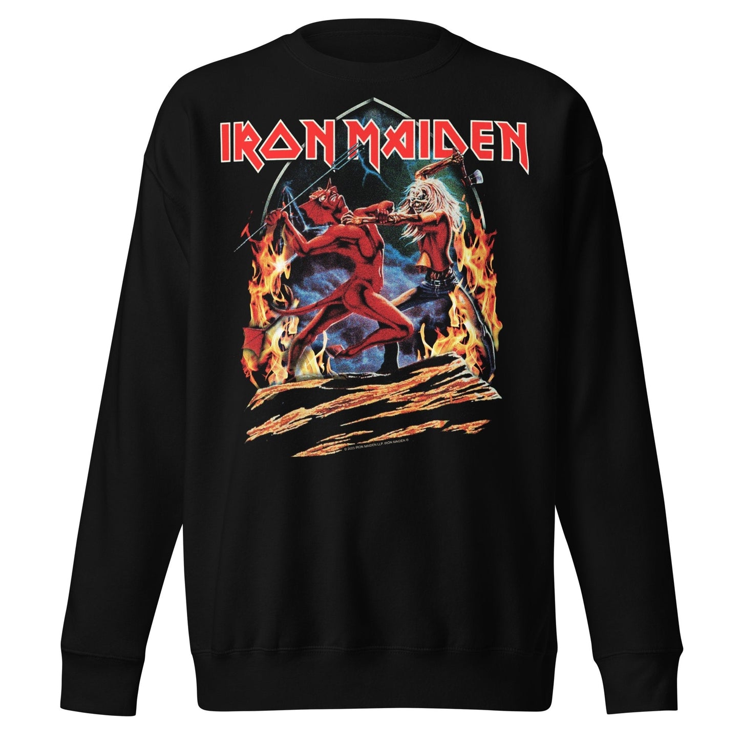 Iron Maiden - Run To The Hills Jumbo Print Sweatshirt