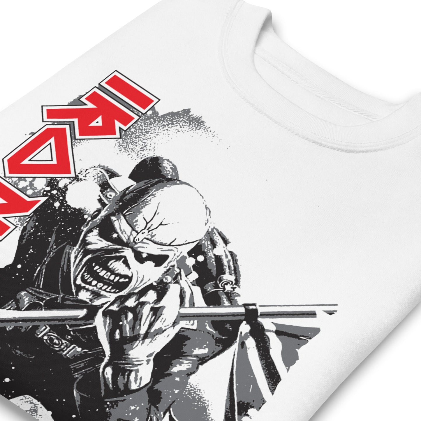 Iron Maiden Trooper Jumbo Print Sweatshirt