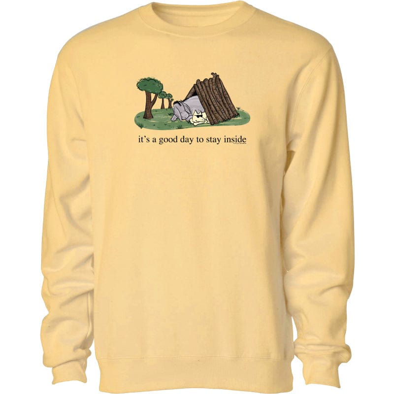 It's a Good Day to Stay Inside - Crewneck Sweatshirt