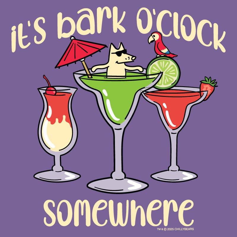It's Bark O'Clock Somewhere - Lightweight Tee