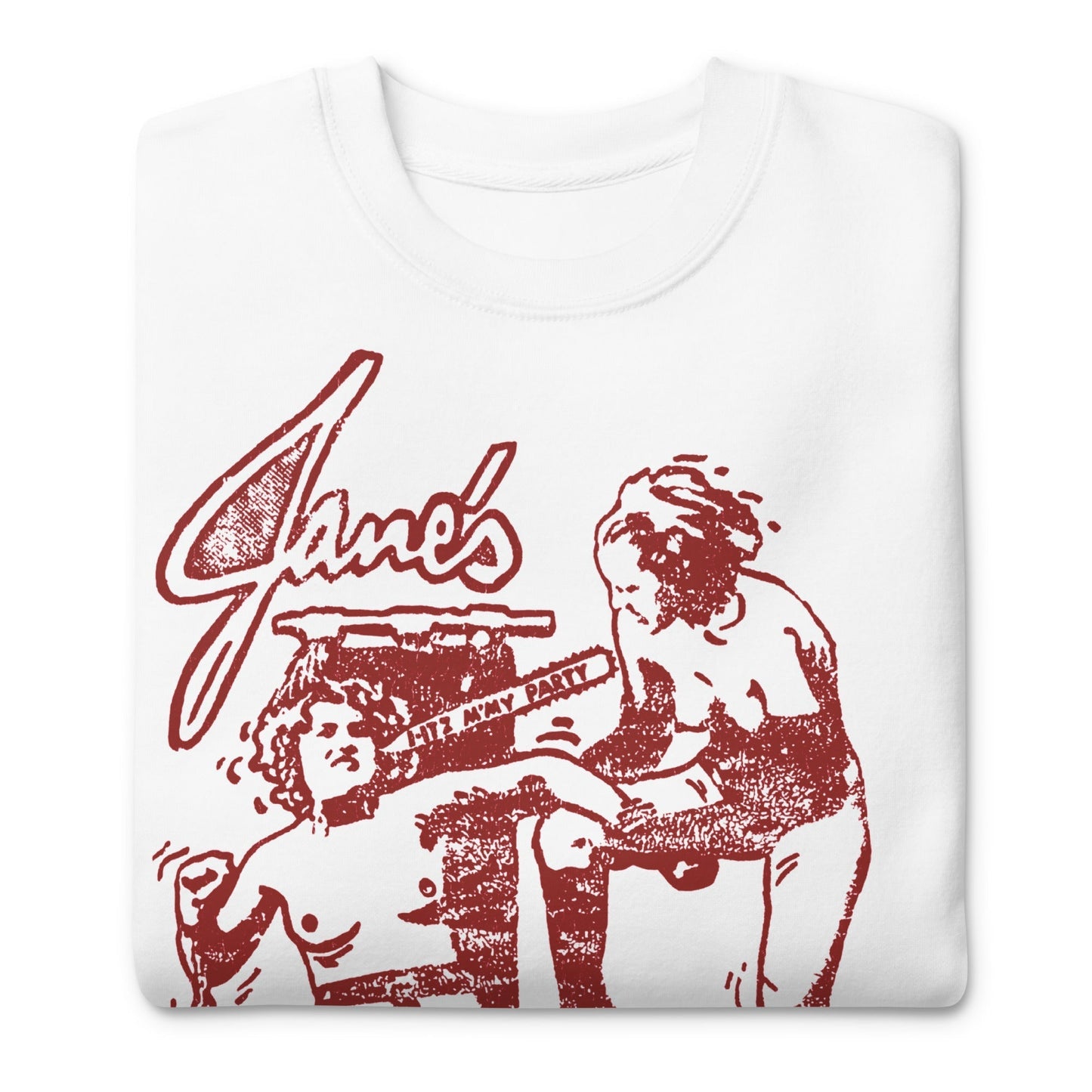 Jane's Addiction Still My Party Jumbo Print Sweatshirt