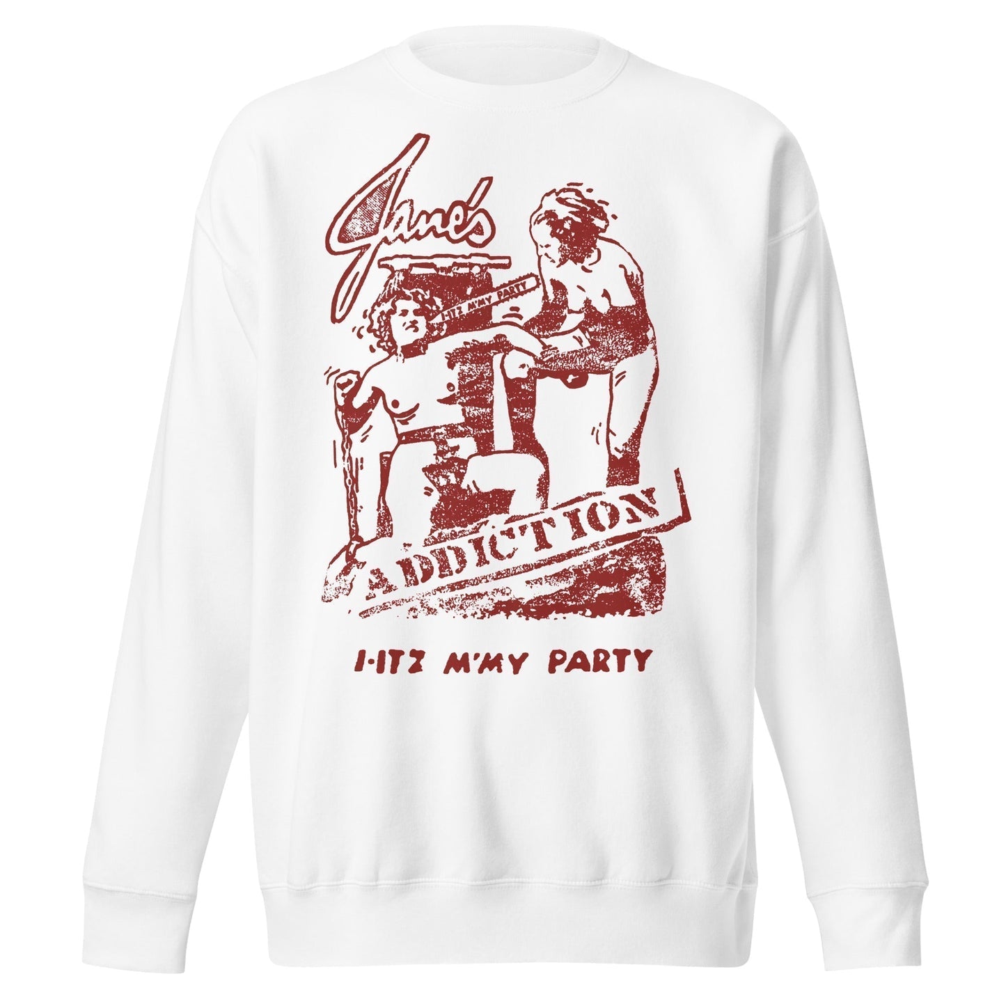 Jane's Addiction Still My Party Jumbo Print Sweatshirt