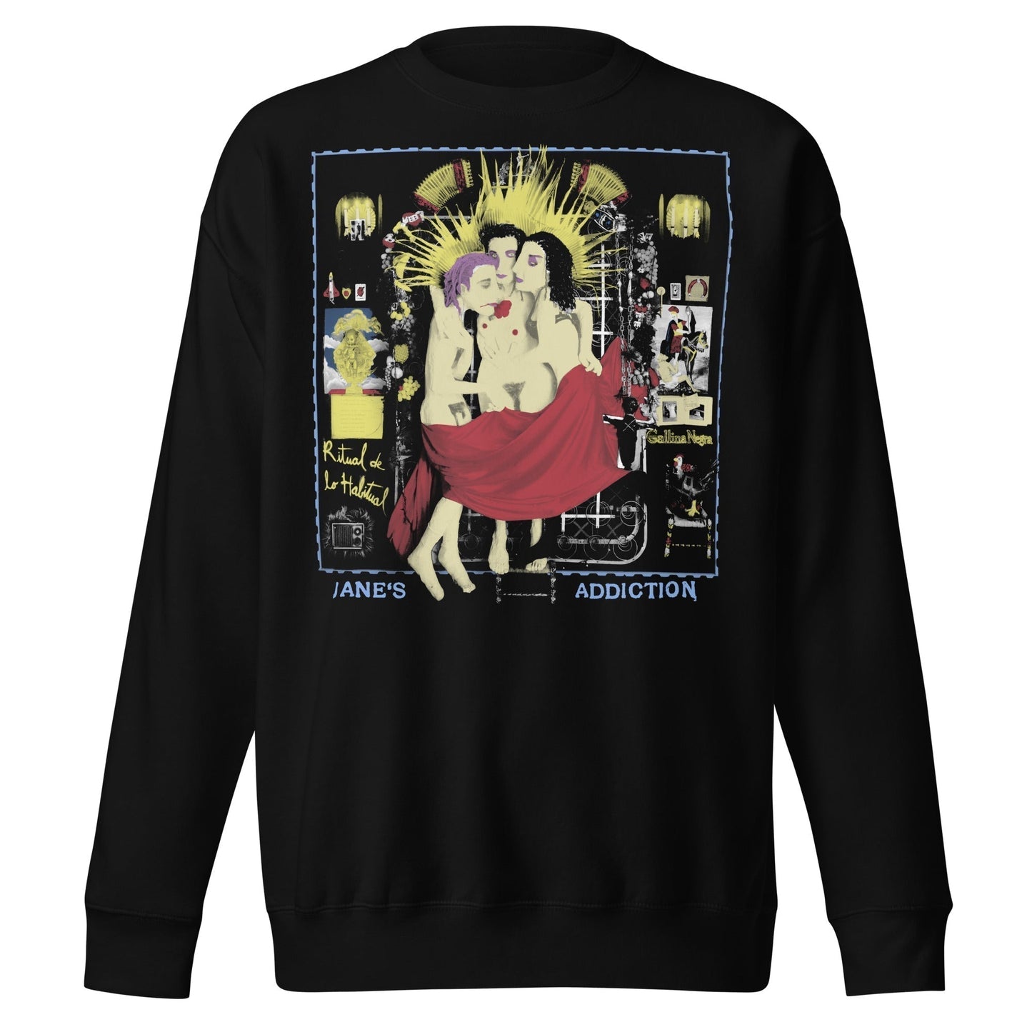 Jane's Addiction Three Ladies Jumbo Print Sweatshirt