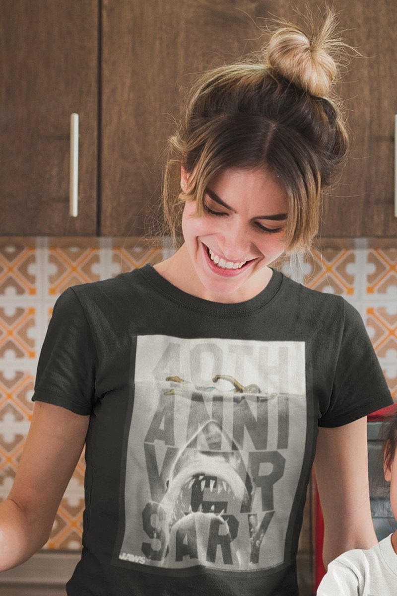Jaws 40Th Boyfriend Tee