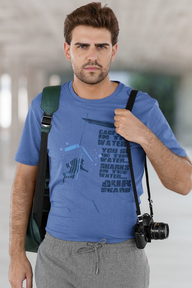 Jaws Cage In The Water T-Shirt
