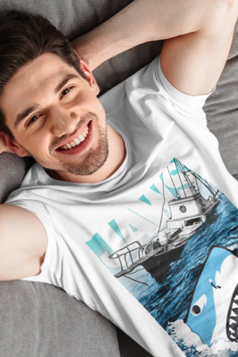 Jaws Cartoon Sharko T-Shirt