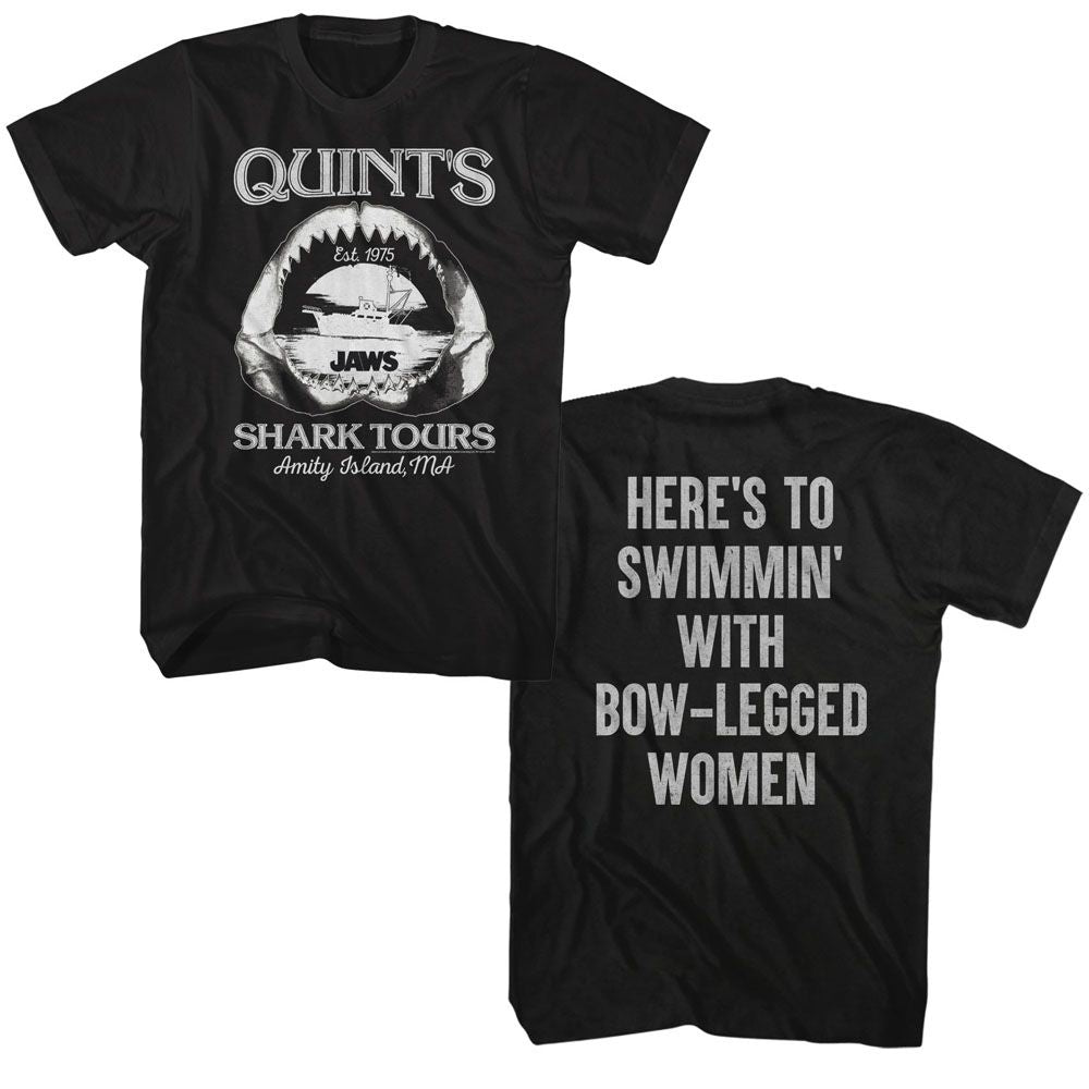 Jaws - Quints Quote Boyfriend Tee