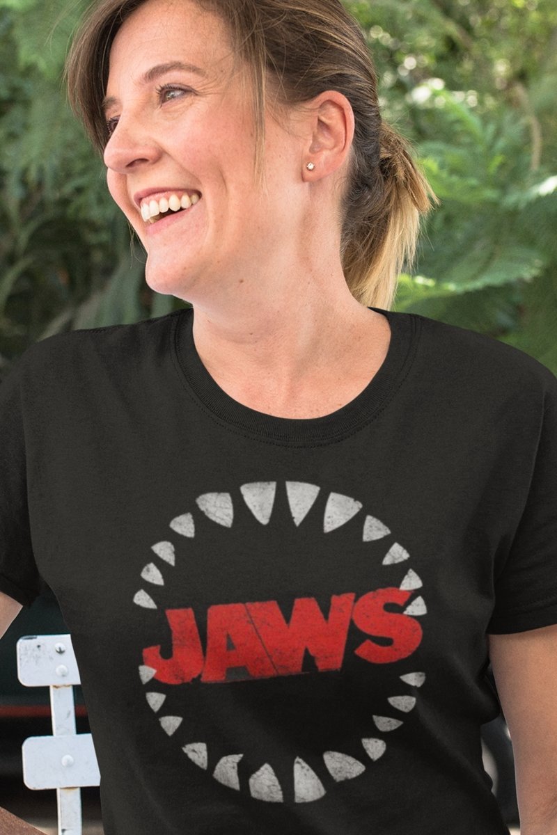Jaws Teeth Boyfriend Tee