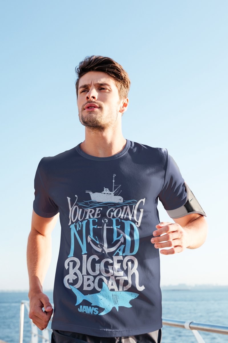 Jaws Typography T-Shirt