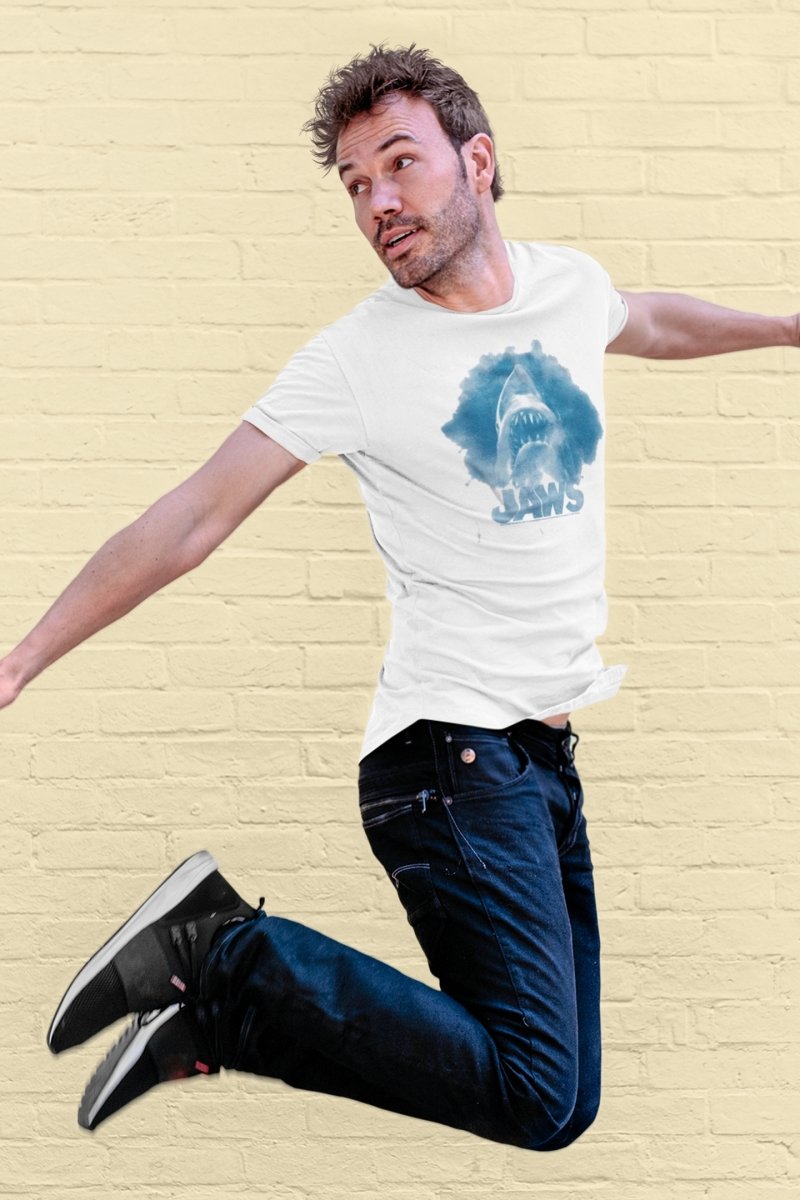 Jaws Watercolor T-Shirt