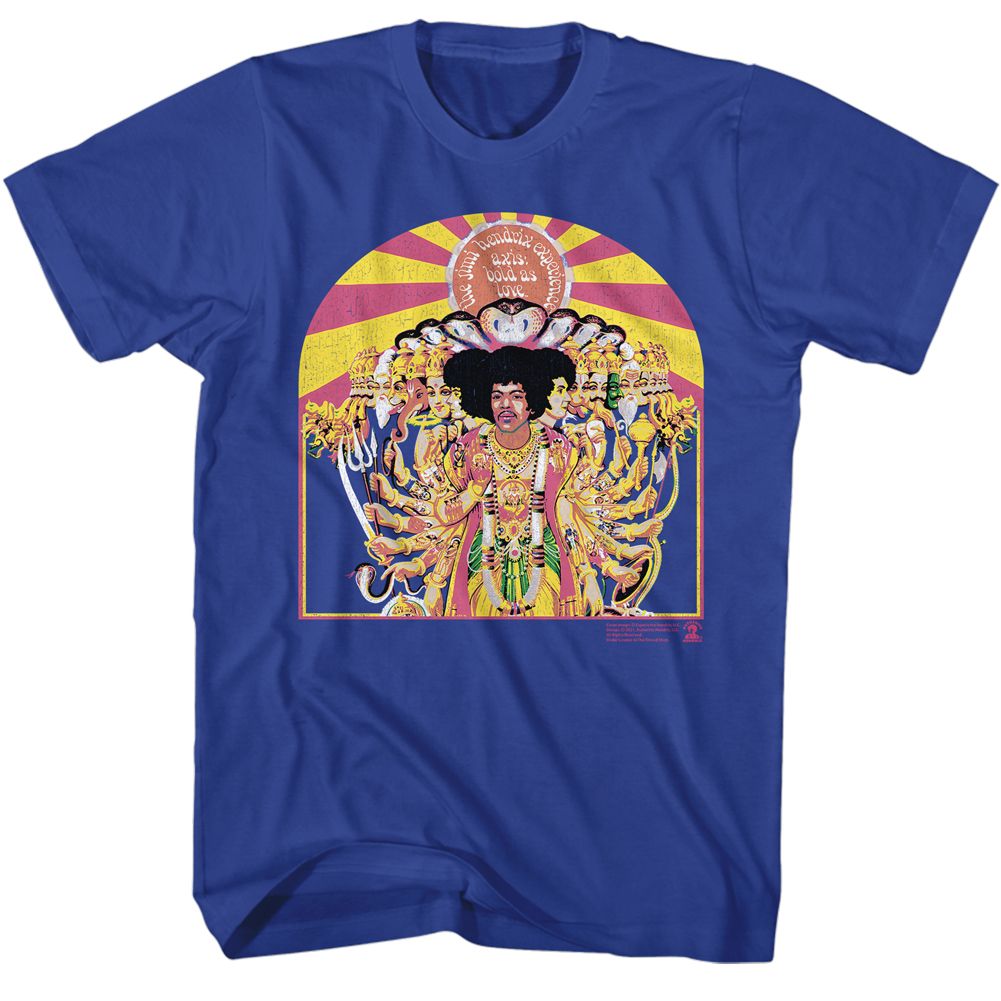 Jimi Hendrix - Axis Cover T-Shirt