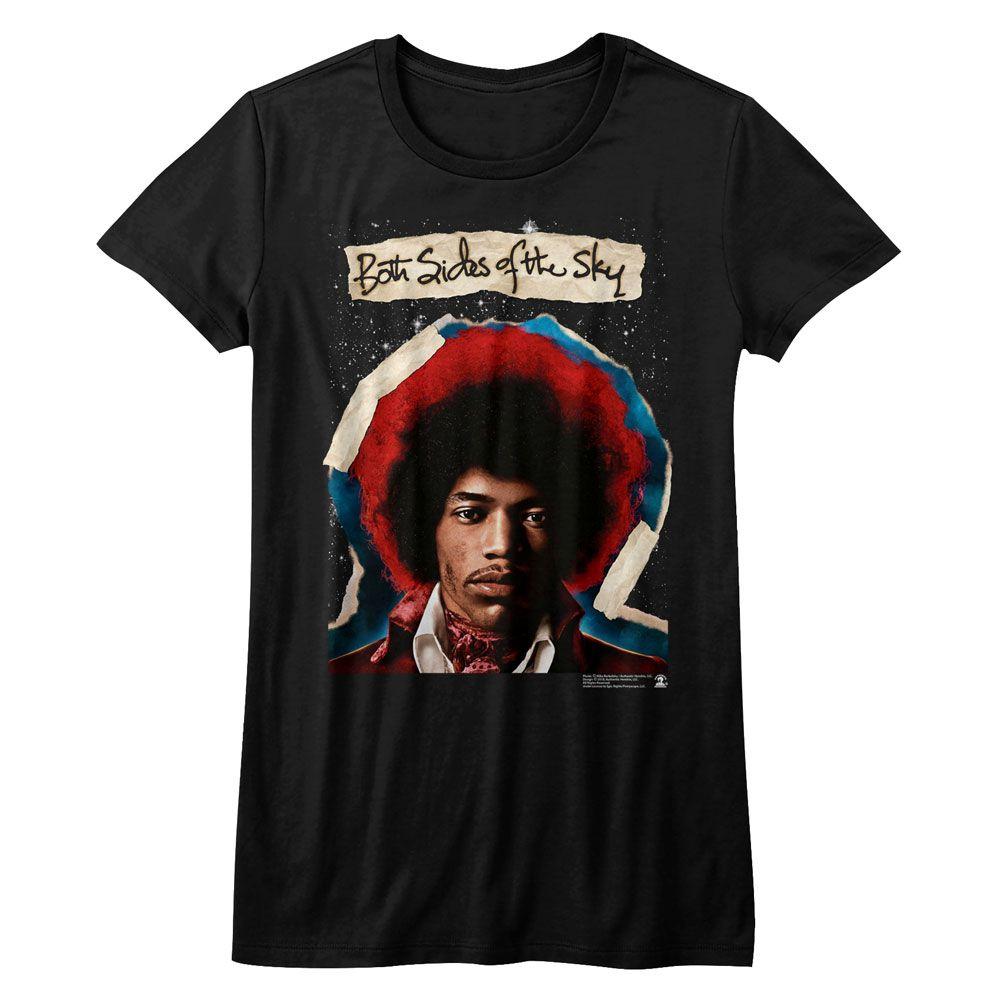 Jimi Hendrix Both Sides Womens T-Shirt