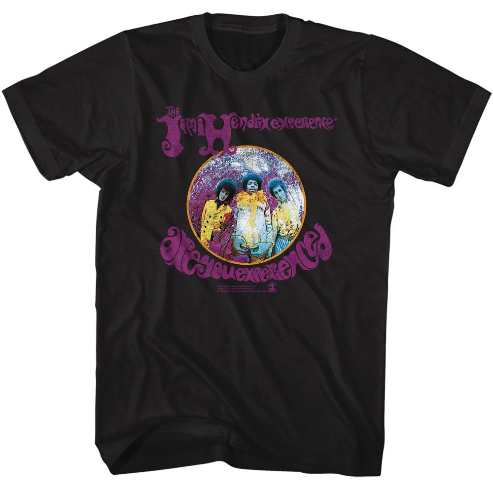 Jimi Hendrix - Experienced Circle T-Shirt