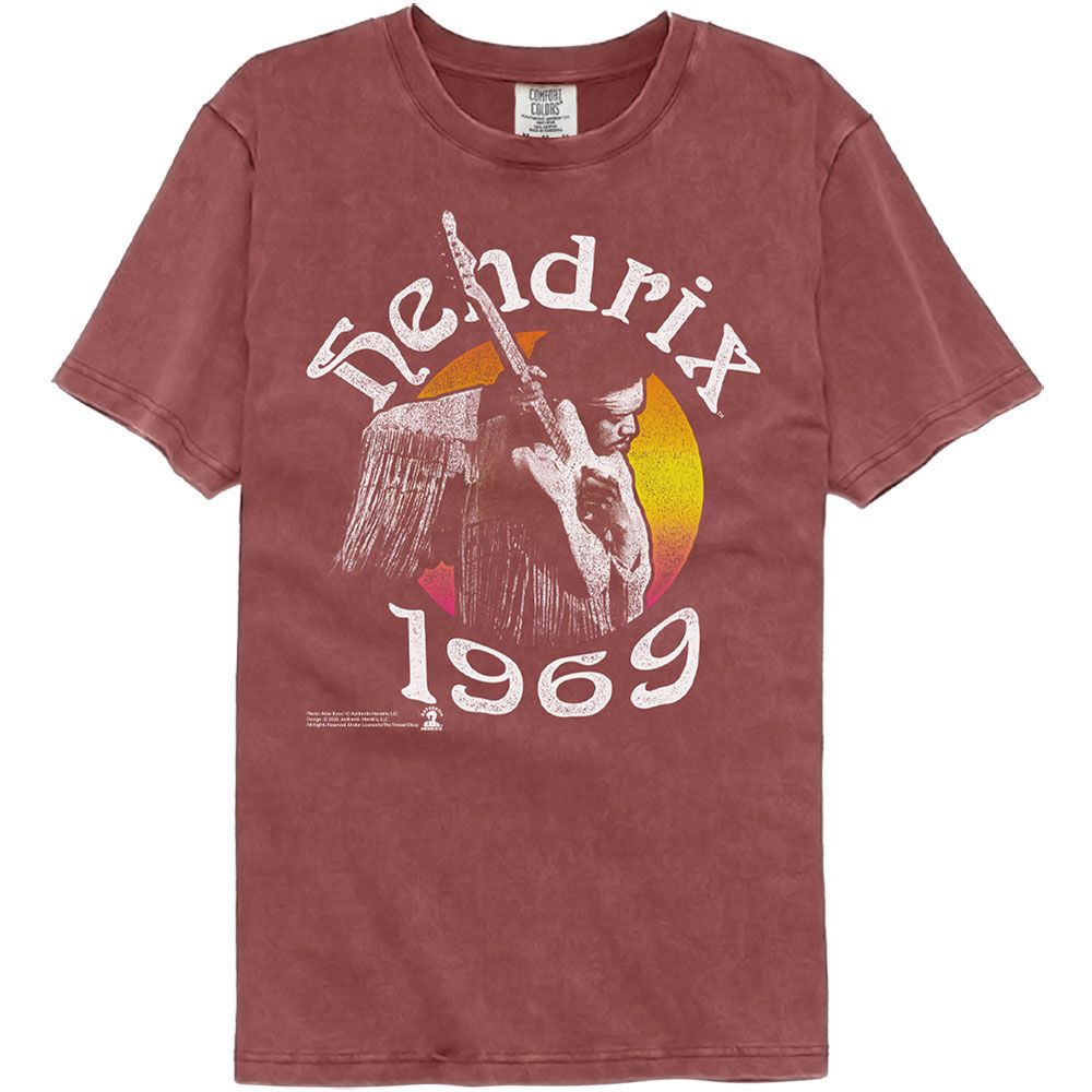 Jimi Hendrix - Hendrix 69 Comfort Color T-Shirt