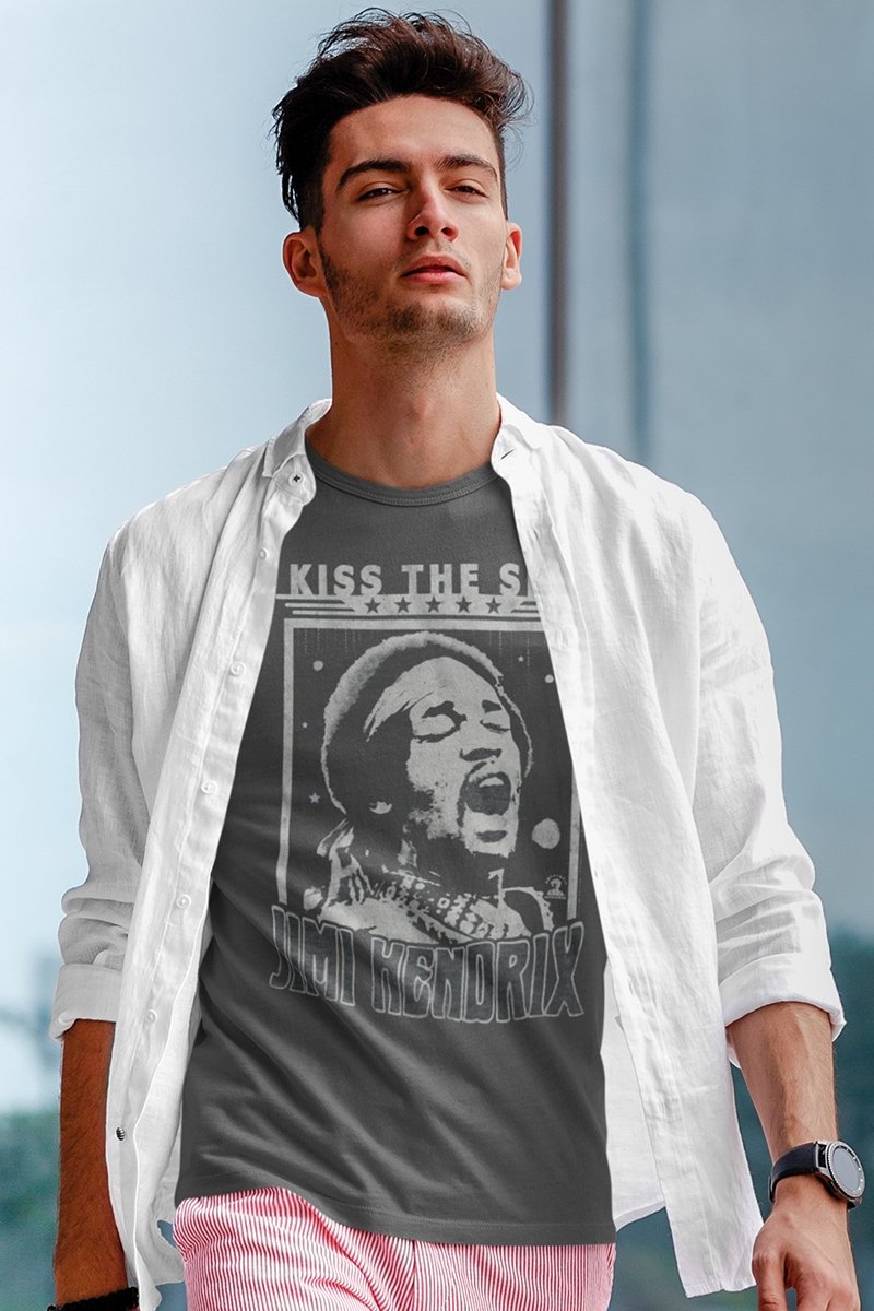 Jimi Hendrix Kiss The Sjy T-Shirt