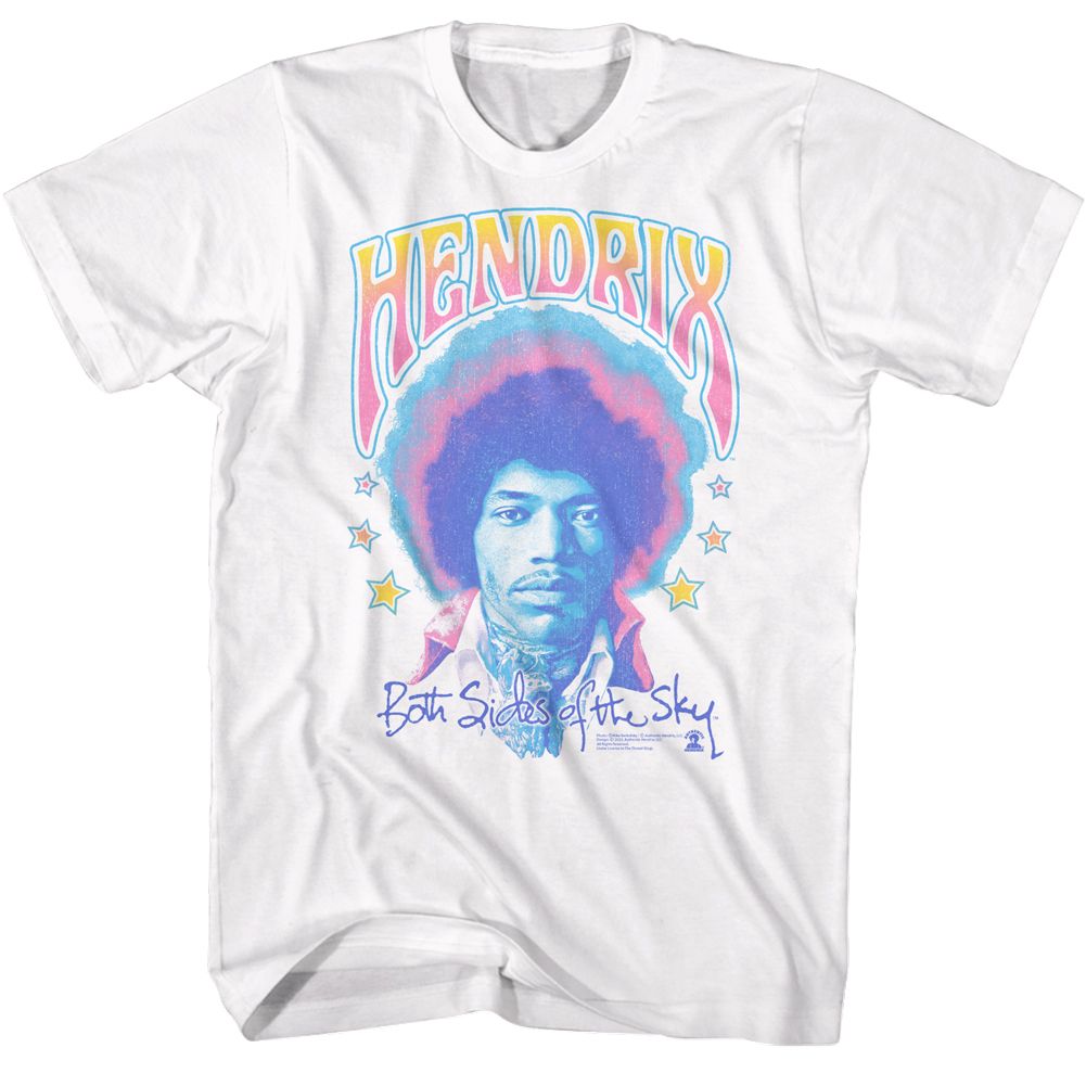 Jimi Hendrix - Pastel Both Sides T-Shirt