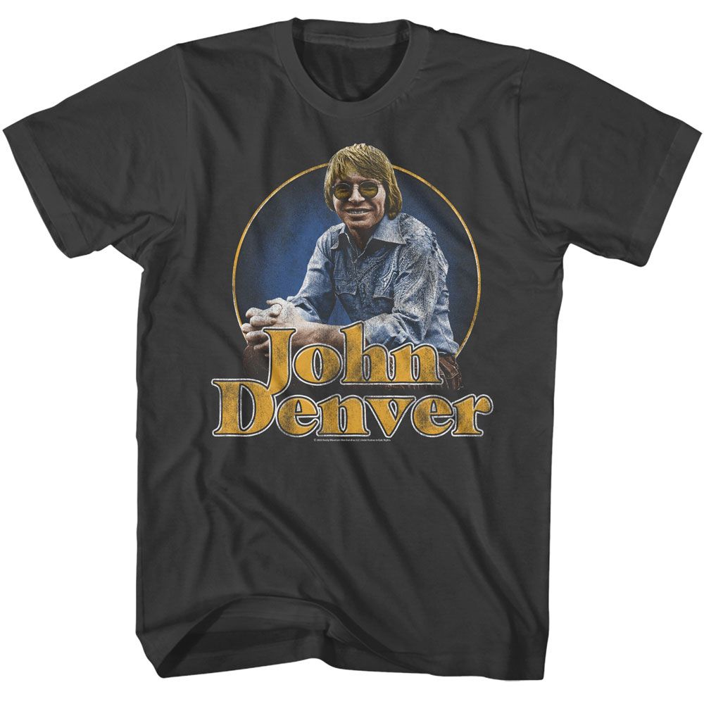 John Denver - Sitting Photo T-Shirt