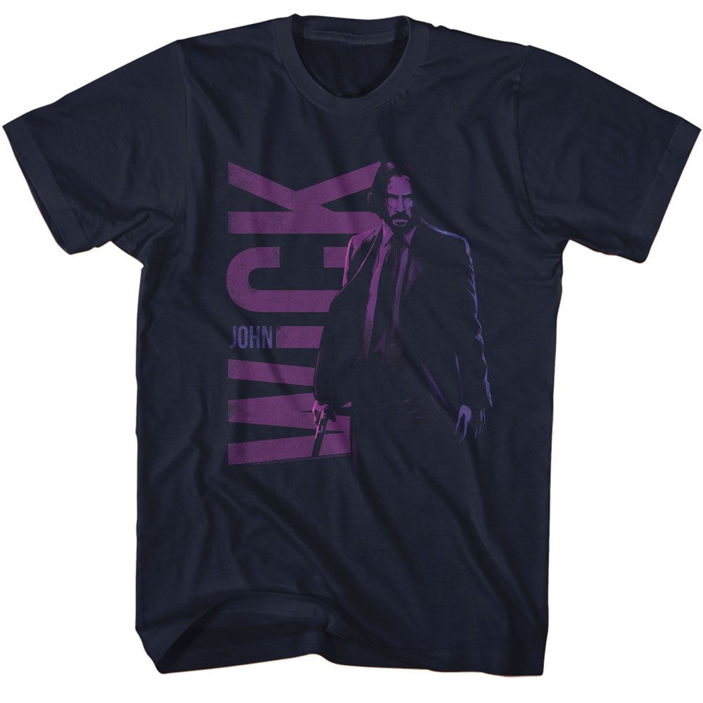John Wick - Name And Character Illustration Boyfriend Tee