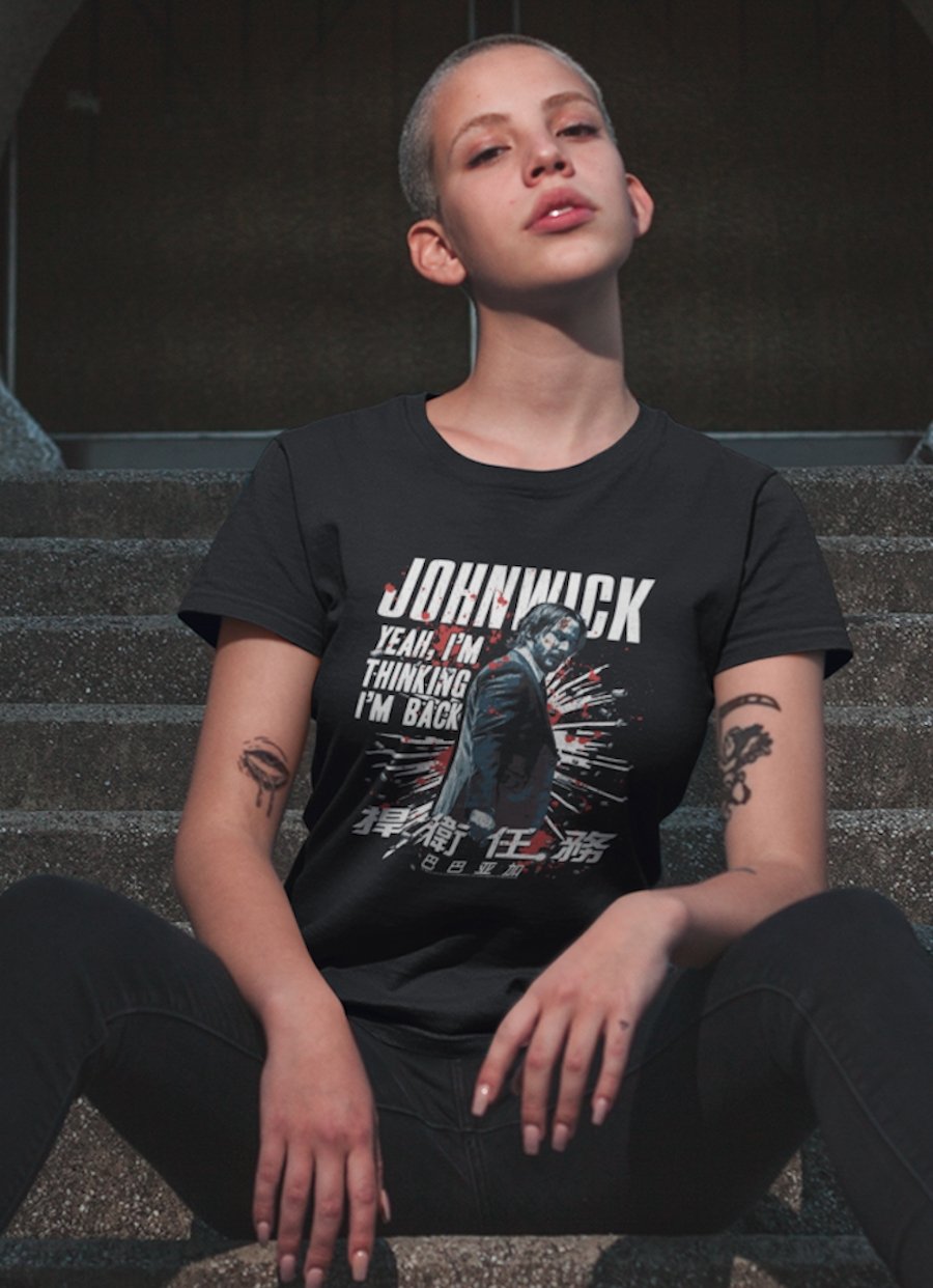 John Wick - I'm Thinking I'm Back Boyfriend Tee
