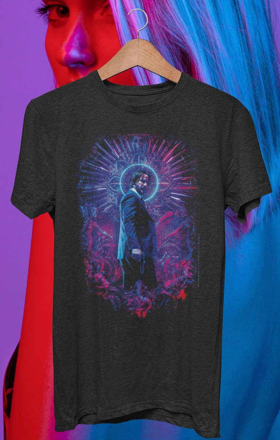 John Wick - Neon Halo T-Shirt