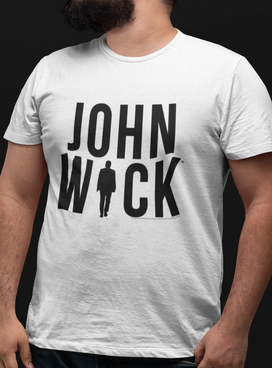 John Wick - Silhouette Logo Big and Tall T-Shirt