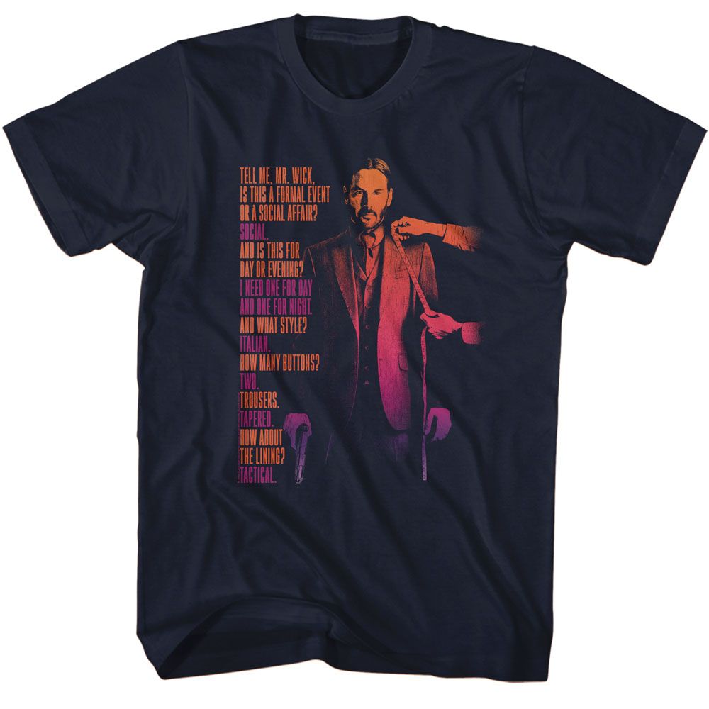 John Wick - Tell Me Mr Wick T-Shirt