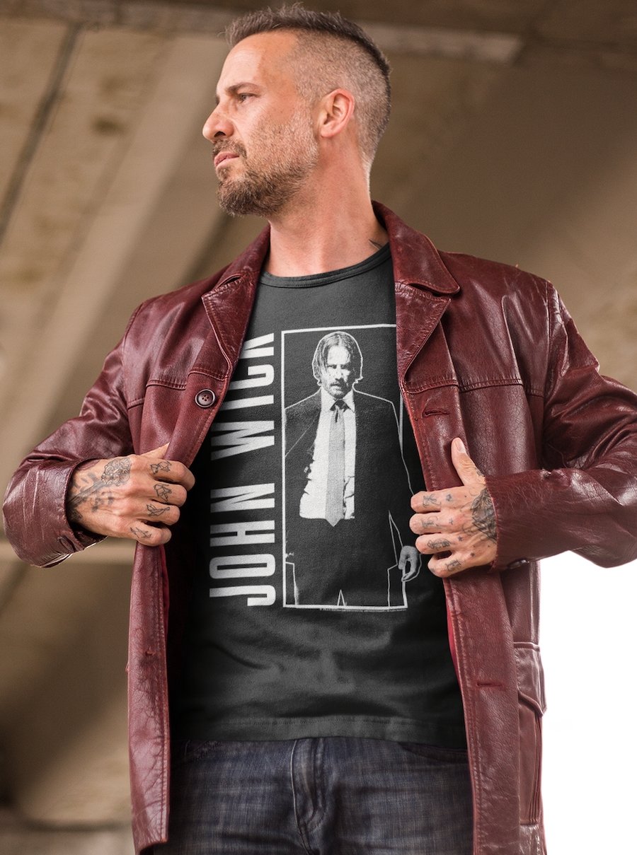 John Wick - Simple B&W T-Shirt