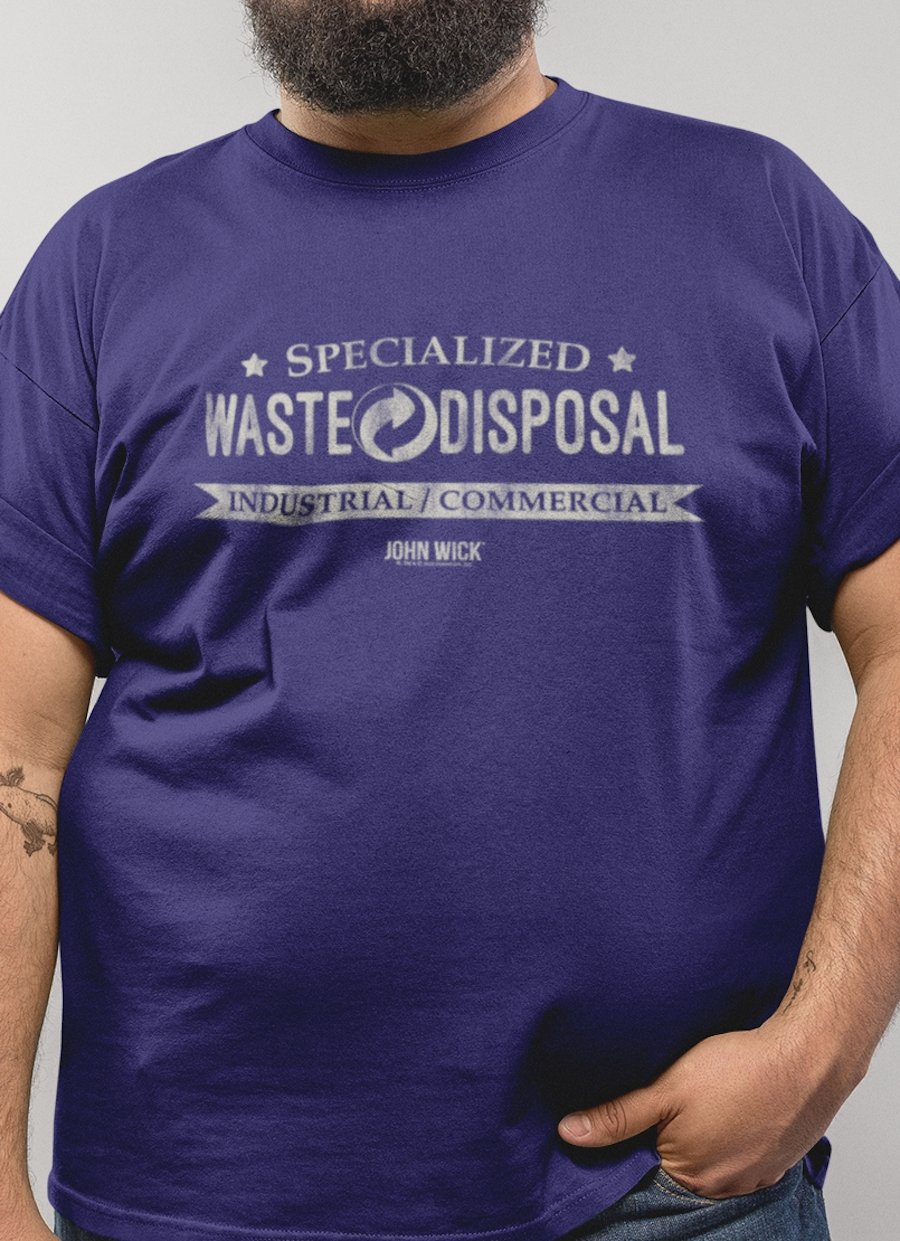 John Wick - Waste Disposal Big and Tall T-Shirt