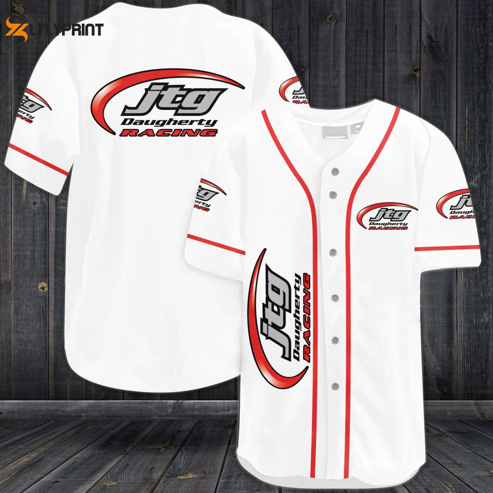 JTG Daugherty Racing Baseball Jersey - lylyprint.com