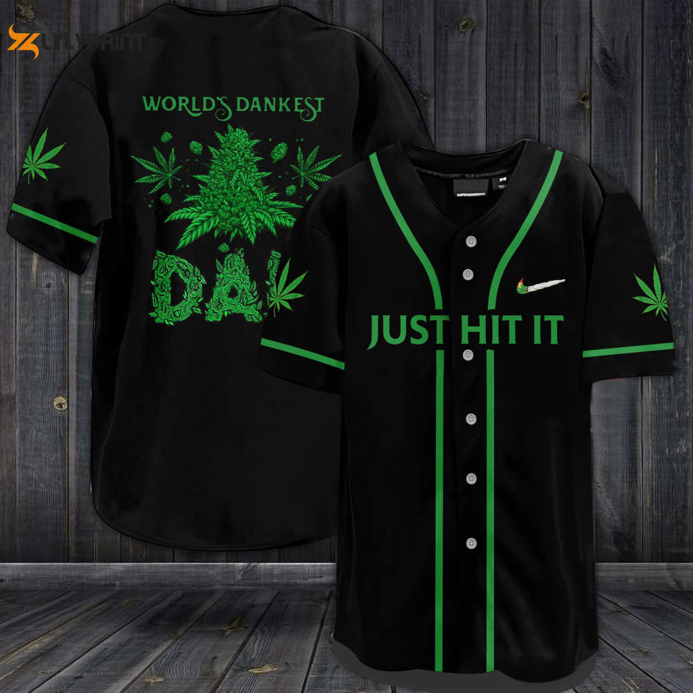Just Hit It World's Darkest Day All Over Print Unisex Baseball Jersey - lylyprint.com